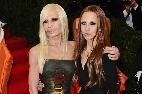 donatella versace figlia|what happened to donatella versace.